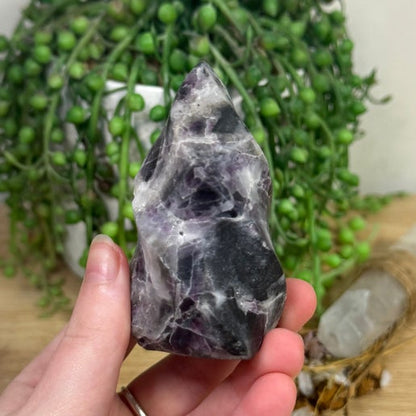 Purple Sphalerite Flame (J916)