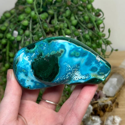 Malachite / Crysocolla Free Form (K122)