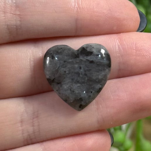 Larvikite Mini Heart