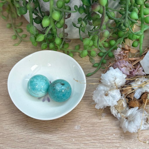 Smokey Amazonite Mini Sphere