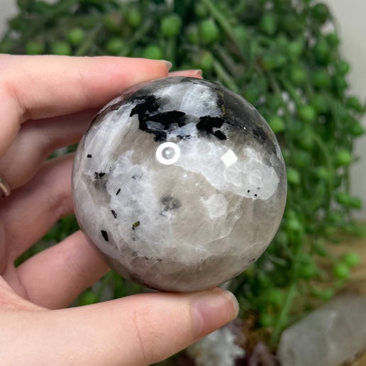Rainbow Moonstone Sphere (I962)