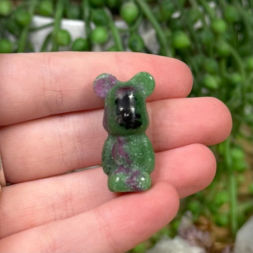 Ruby In Zoisite Small Bear