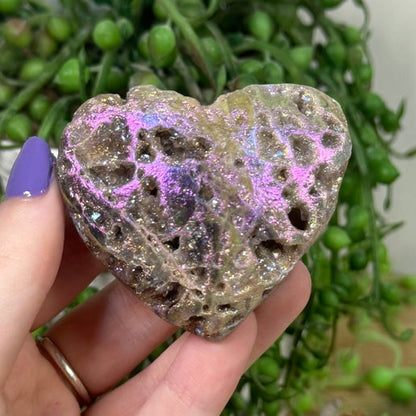 Aura Sphalerite Heart (K887)