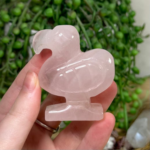 Rose Quartz Dodo Bird (D908) (D907) (D906) (D909)