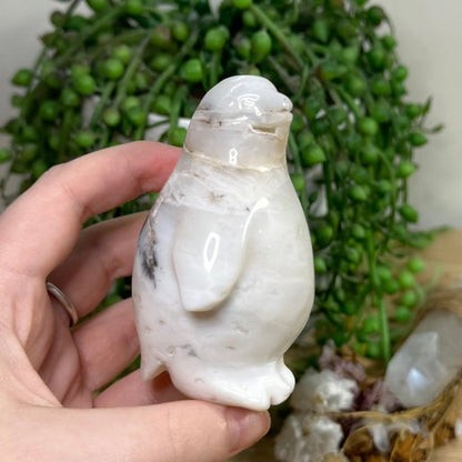 Dendritic Opal Penguin (J910)