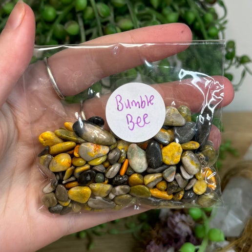 Bumble Bee jasper 50gram Chip Bag