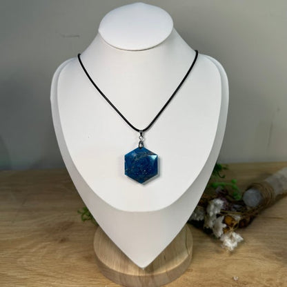 Blue Apatite Necklace (J514) (J516)