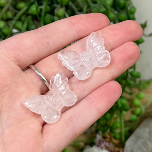 Clear Quartz Mini Butterfly