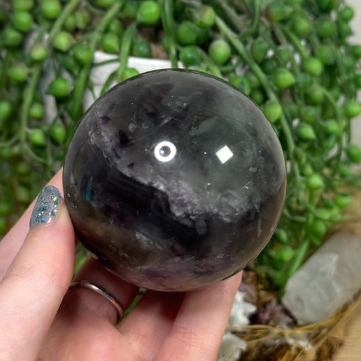 Rainbow Fluorite Sphere (L113)