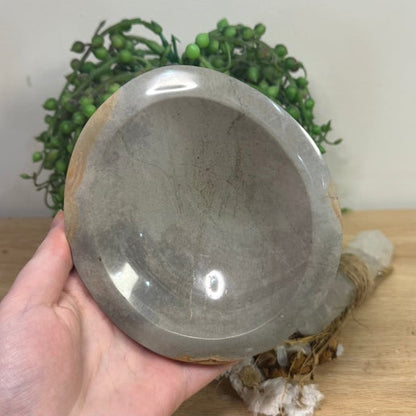 Polychrome Jasper Bowl (L720)