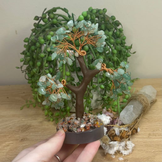 Green Aventurine Chip Tree (L177) (L178)