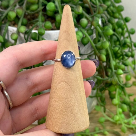 Blue Kyanite S925 Ring (B704)