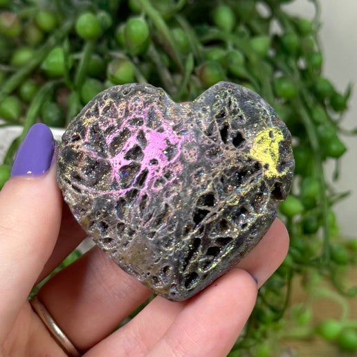 Aura Sphalerite Heart (K879)