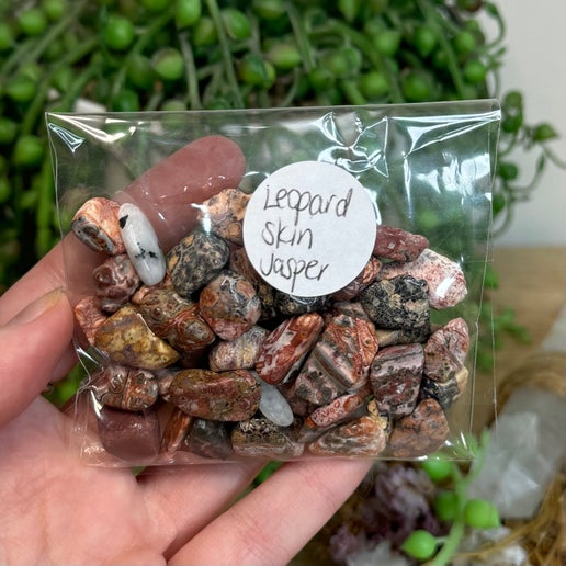 Leopard Skin Jasper 50gram Chip Bag