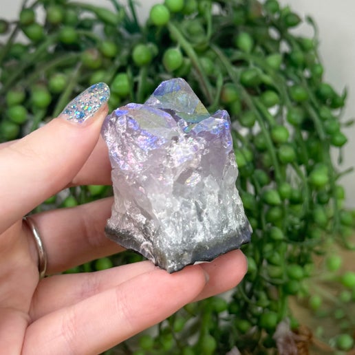 Aura Amethyst Cluster (K966)