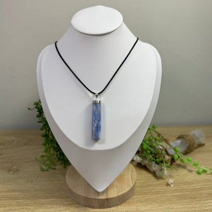 Blue Afghanite Necklace (J177)