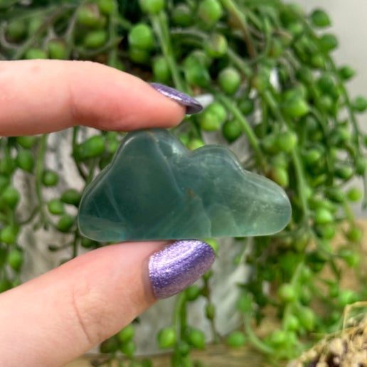 Green Fluorite Clouds