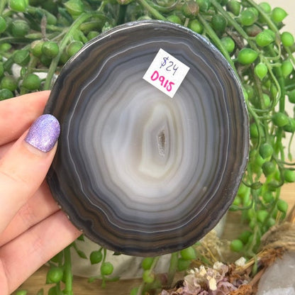 Crystal Goddess Agate Slice (D913) (D914) (D915) (D918)