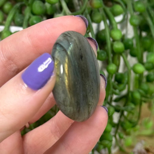 Labradorite Palm Stone (K841)