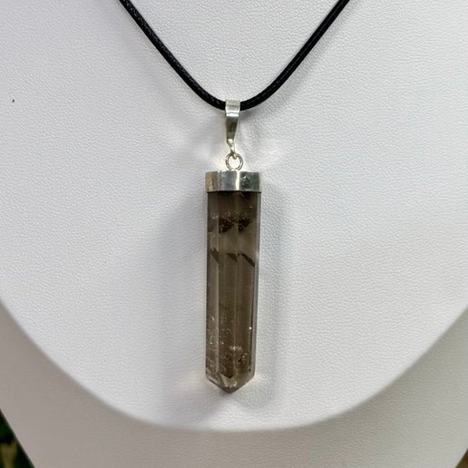 Smokey Quartz Necklace (J199)