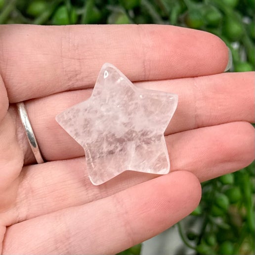 Clear Quartz Small Star