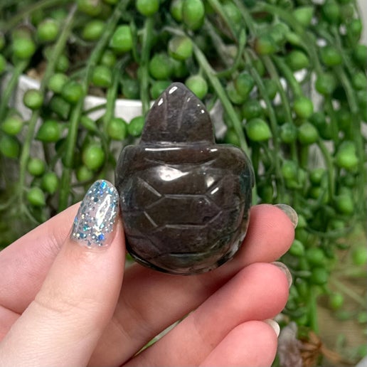 Moss Agate Turtle (C392)