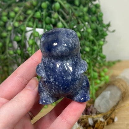 Blue Aventurine Chubby Dino (L519)