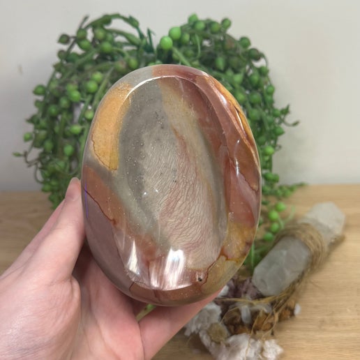 Polychrome Jasper Bowl (L715)