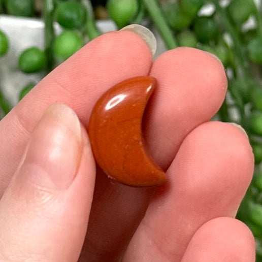 Red Jasper Tiny Moon