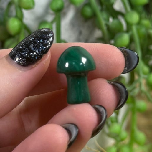 Malachite Mini Mushroom