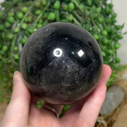 Tourmaline In Quartz Sphere (G491)
