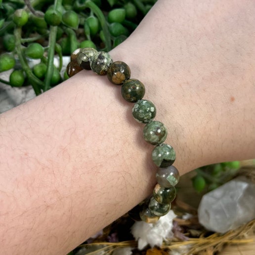 Rainforest Jasper Bracelet (F428) (F426)