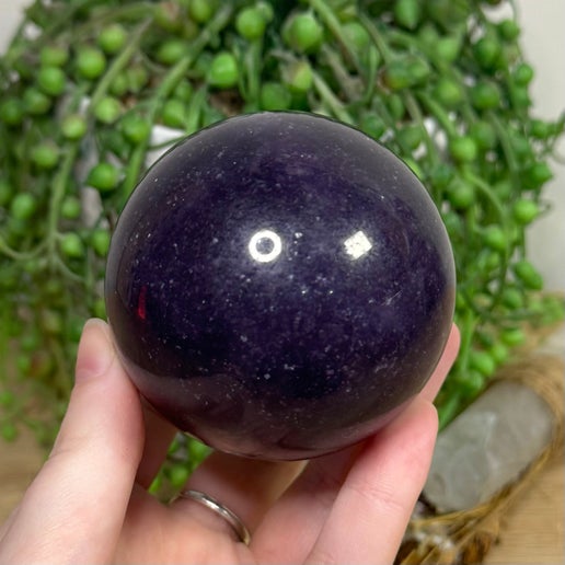 Lepidolite Sphere (K818)
