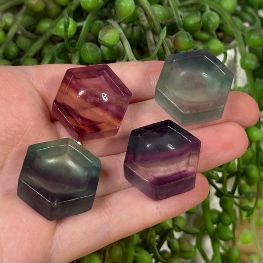 Fluorite Mini Hexagon Bowl