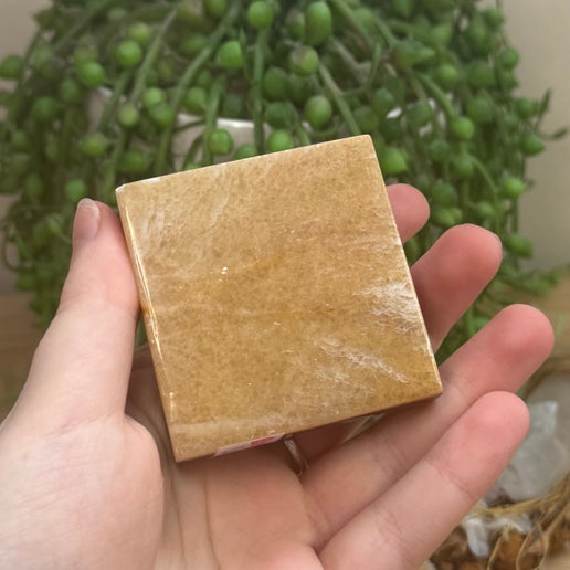 Peach Calcite Slab (D498)