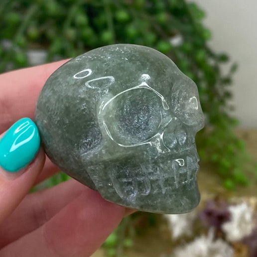 Green Aventurine Skull (A590)