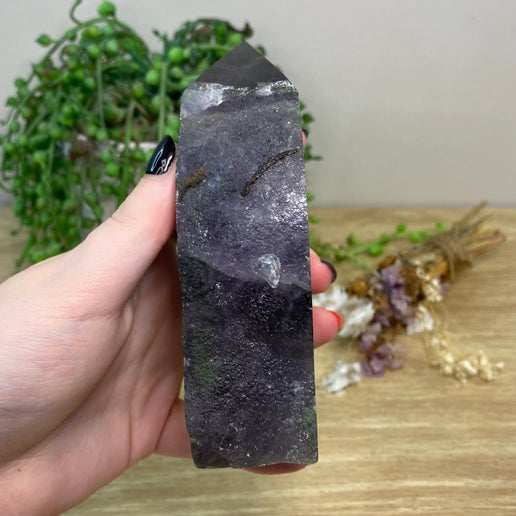 Rainbow Fluorite Tower (B505)