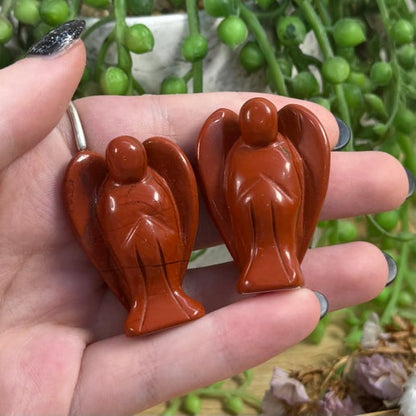 Red Jasper Angel (E719)