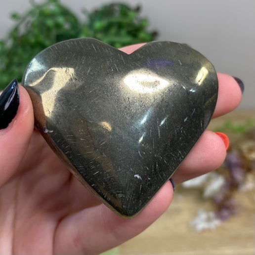 Pyrite Heart (b215)