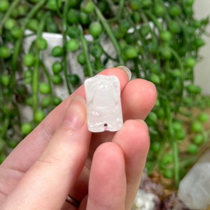 Clear Quartz Rhino