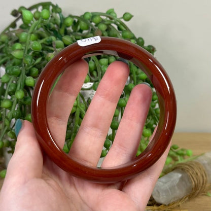 Red Agate Bangle (E911)