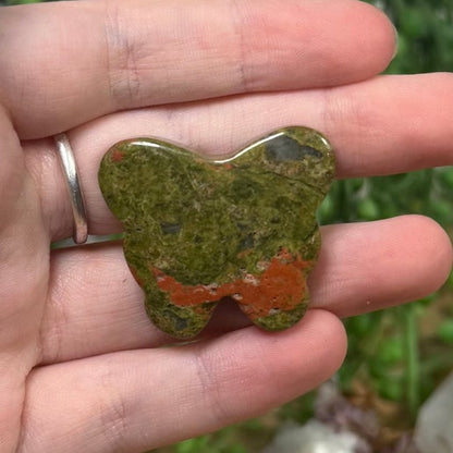 Unakite Butterfly Air Con Vent Clip