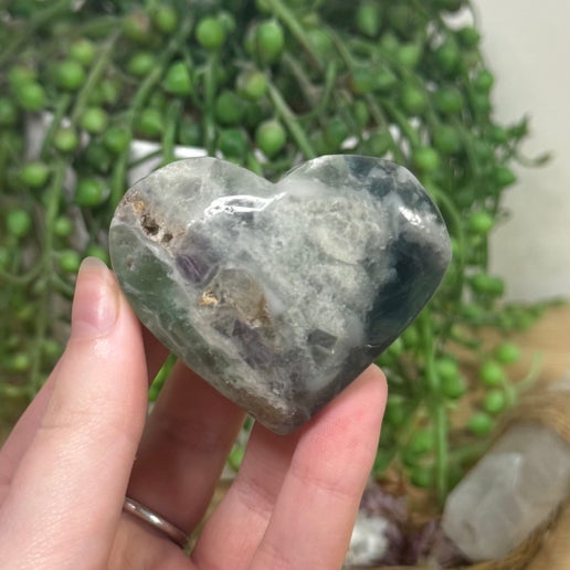 Fluorite Heart (I183)