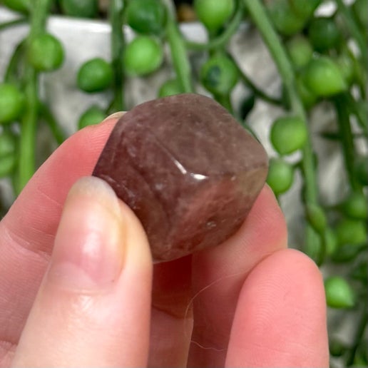 Strawberry Quartz Dice (K826)