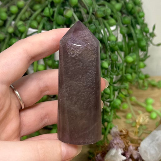 Rainbow Fluorite Cylinder Point (K799)
