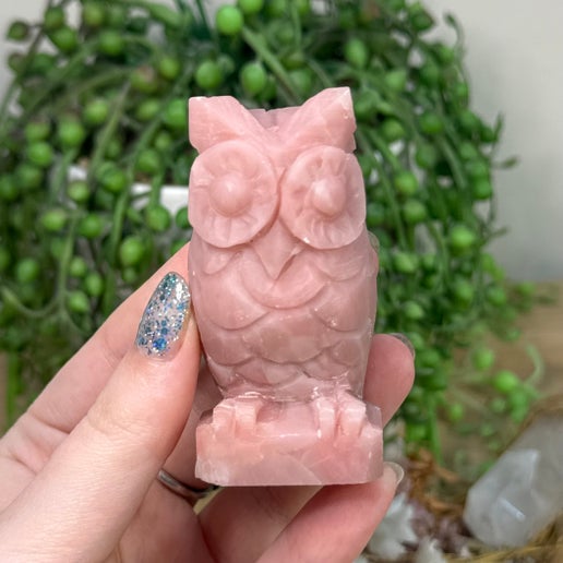 Pink Opal Owl (J613)