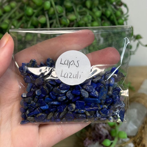 Lapis Lazuli 50gram Chip Bag