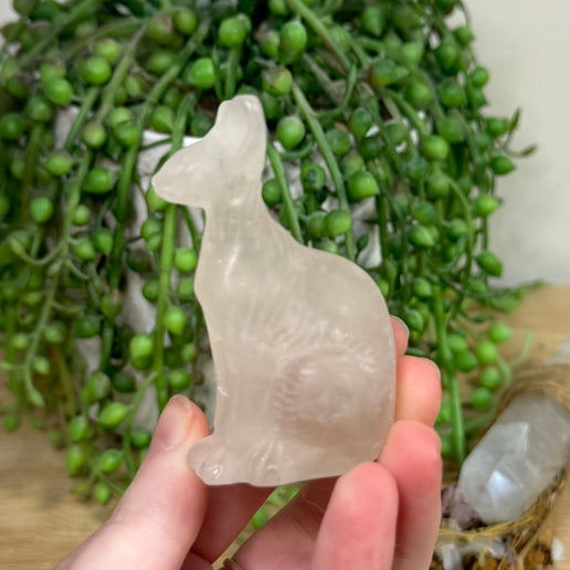 Clear Quartz Cat (L704)