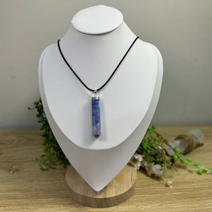 Blue Afghanite Necklace (J178)