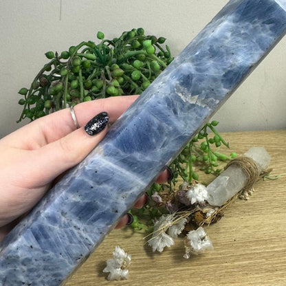 Blue Celestite Tower (J263)